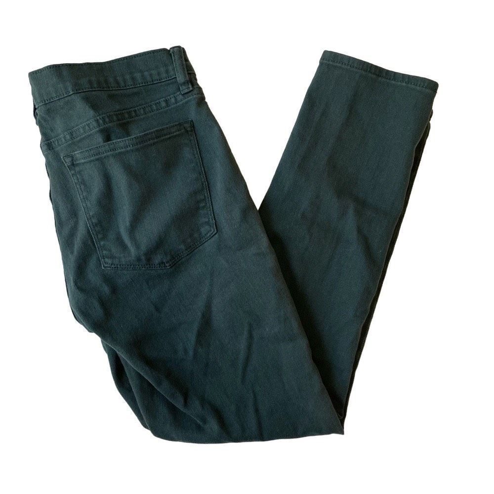 J.Crew Forrest Green Straight Leg Denim Jeans - Women’s 28